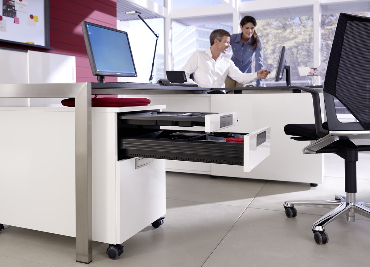 Kontenery biurowe z programu Systema Top 2000 wyposażone w Silent System