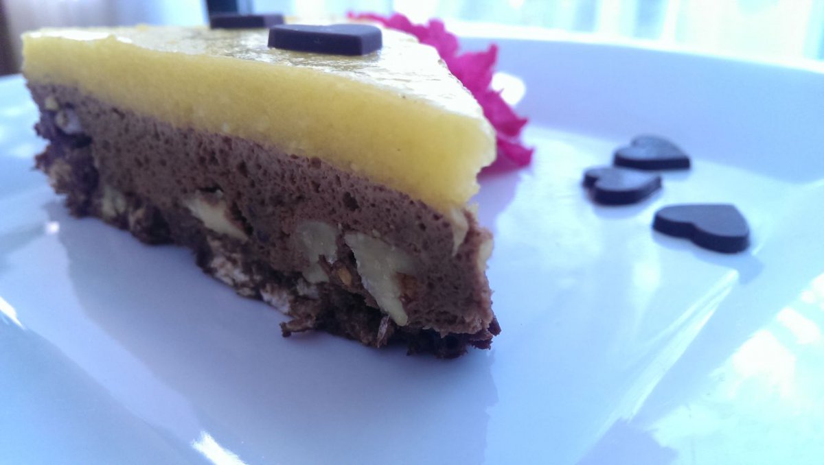 Ciasto z musem czekoladowy II