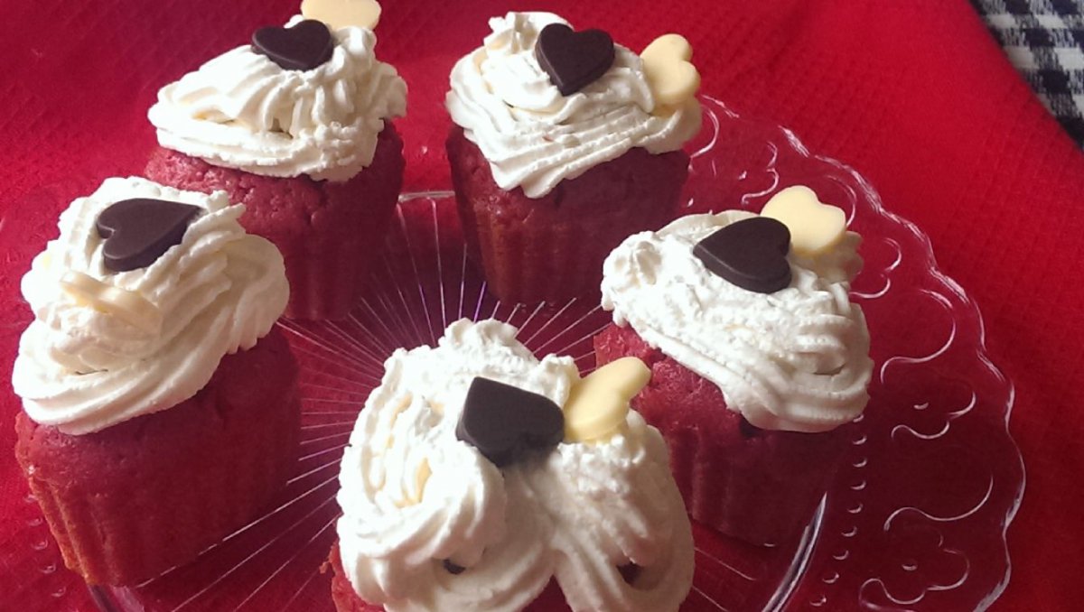 Walentynkowe babeczki I