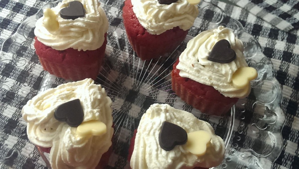 Walentynkowe babeczki II