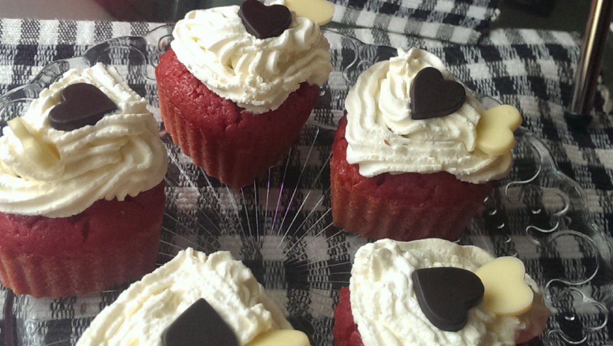 Walentynkowe babeczki III