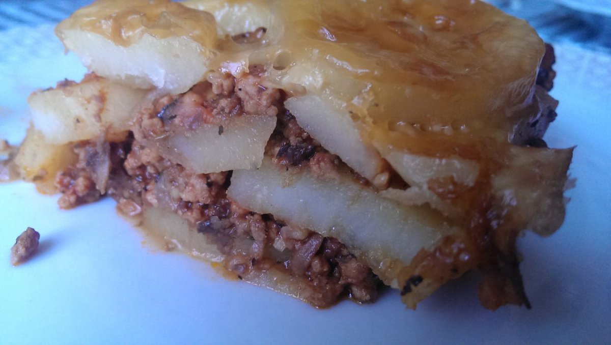 Zapiekanka ziemniaczana III