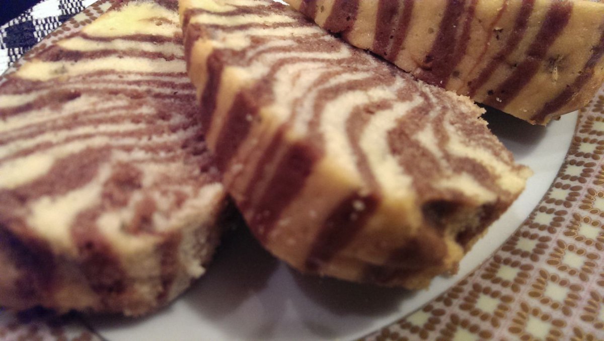 Ciasto zebra III