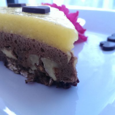 Ciasto z musem czekoladowy II