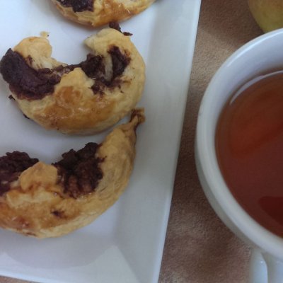 Rogaliki z czekoladą II