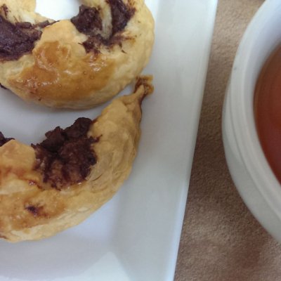 Rogaliki z czekoladą III