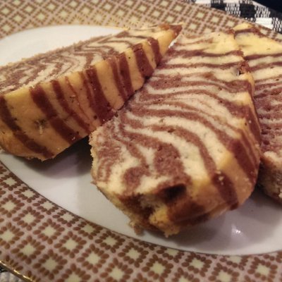 Ciasto zebra I