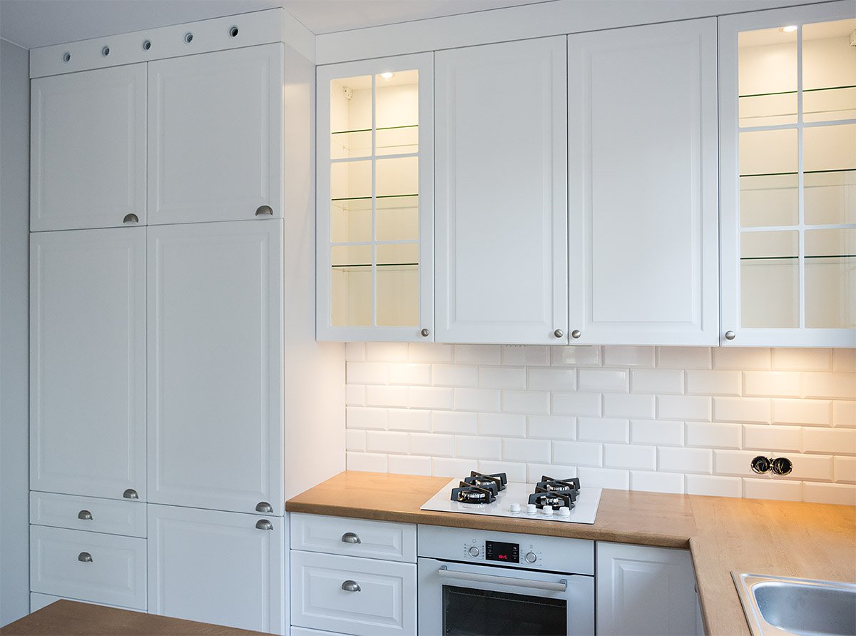 Zabudowa Wysoka I Szafki Wiszące