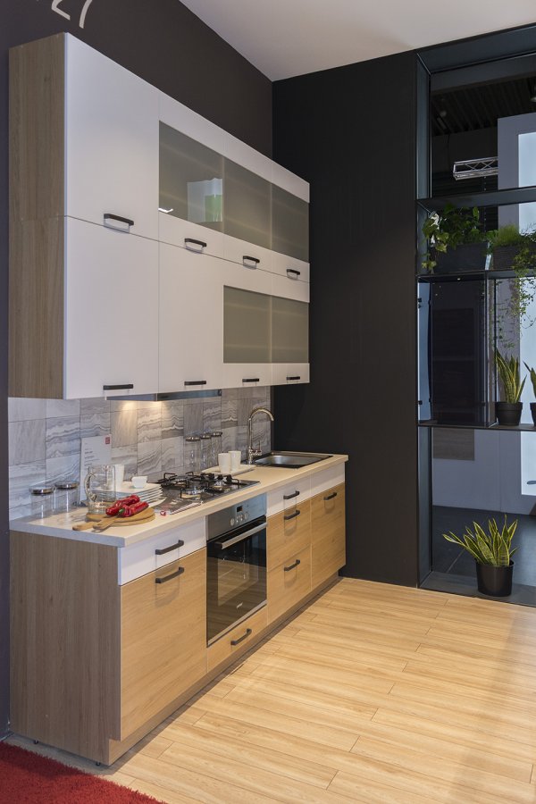 Kuchnia w stonowanych kolorach