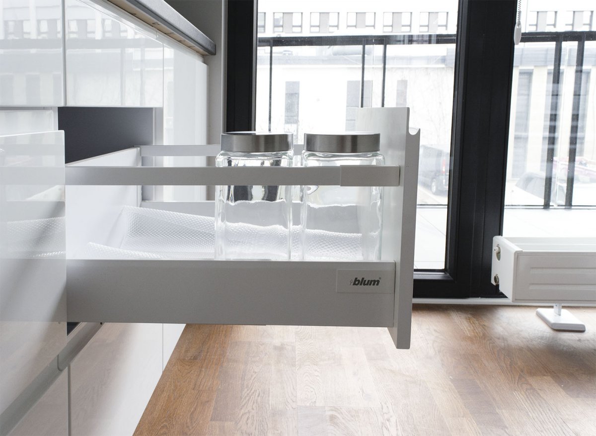 Szuflada Tandembox Antaro w kuchni