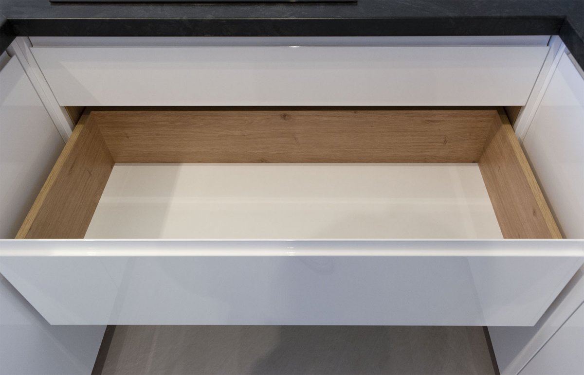 Szuflada z płyty wiórowej laminowanej