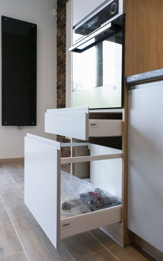 Szuflada Tandembox Antaro w białym kolorze