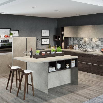 Kuchnia w minimalistycznej aranżacji