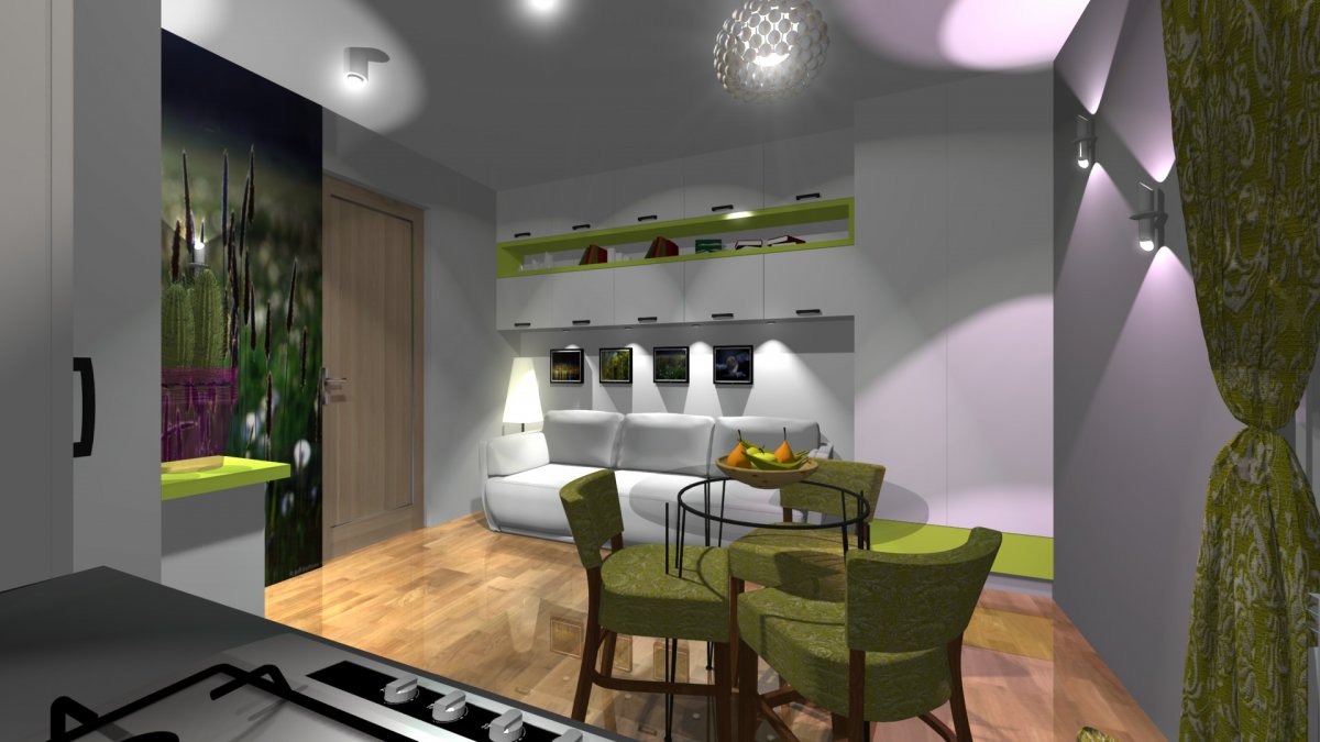 Kuchnia w kawalerce II