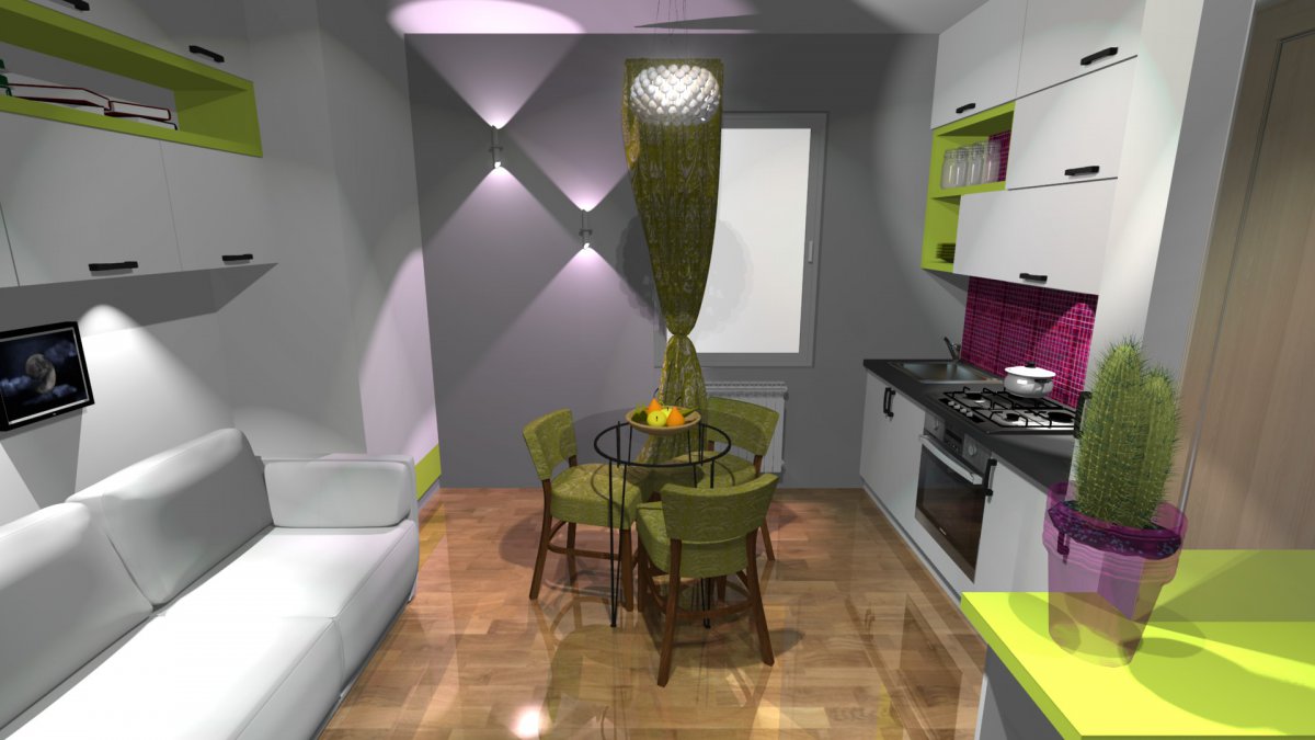 Kuchnia w kawalerce III