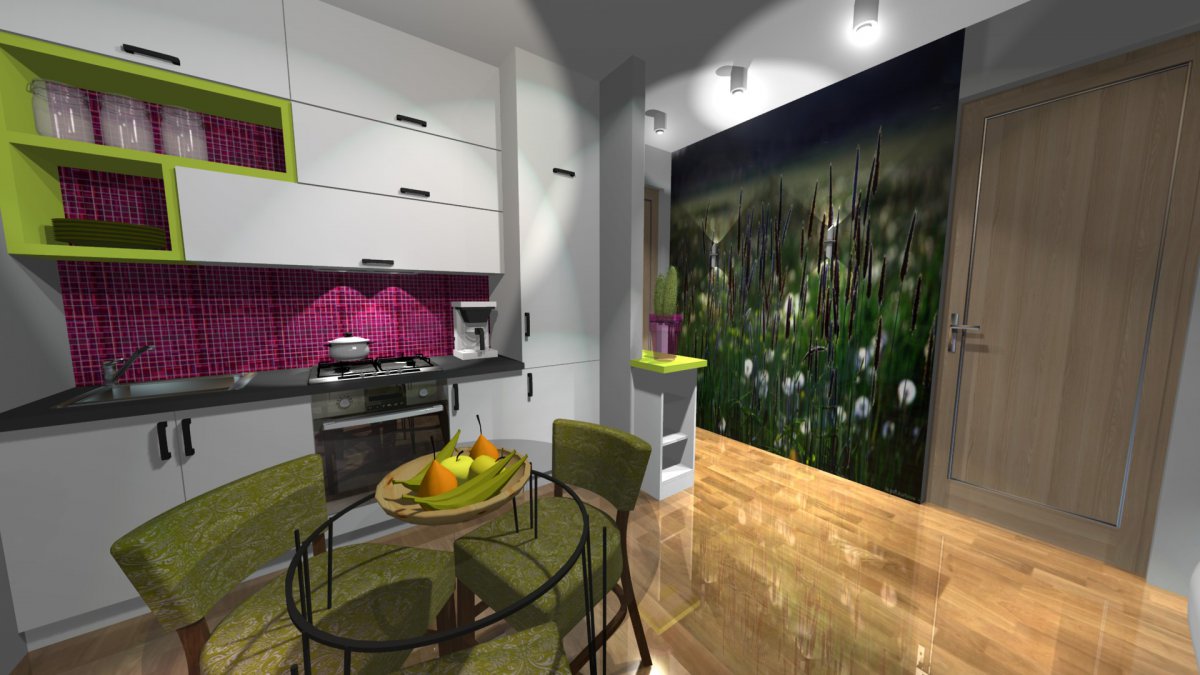 Kuchnia w kawalerce IV