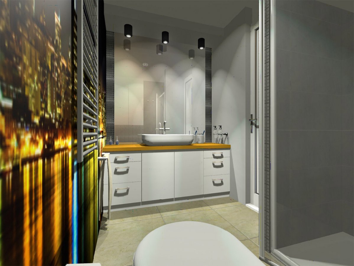 Projekt w programie PRO100 - wizualizacja