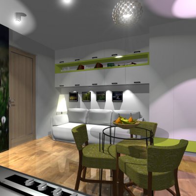 Kuchnia w kawalerce II