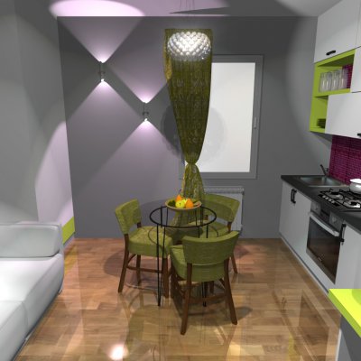 Kuchnia w kawalerce III