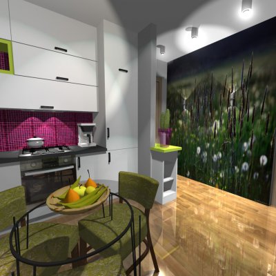 Kuchnia w kawalerce IV