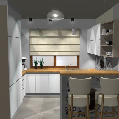 Kuchnia z barkiem II