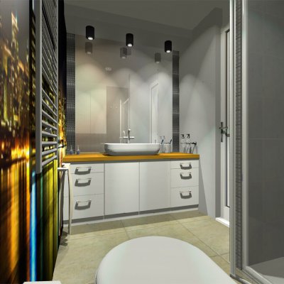 Projekt w programie PRO100 - wizualizacja