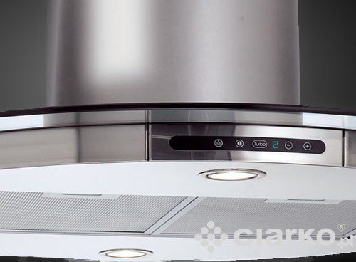 Okap wyspowy SATU WYSPA Ciarko