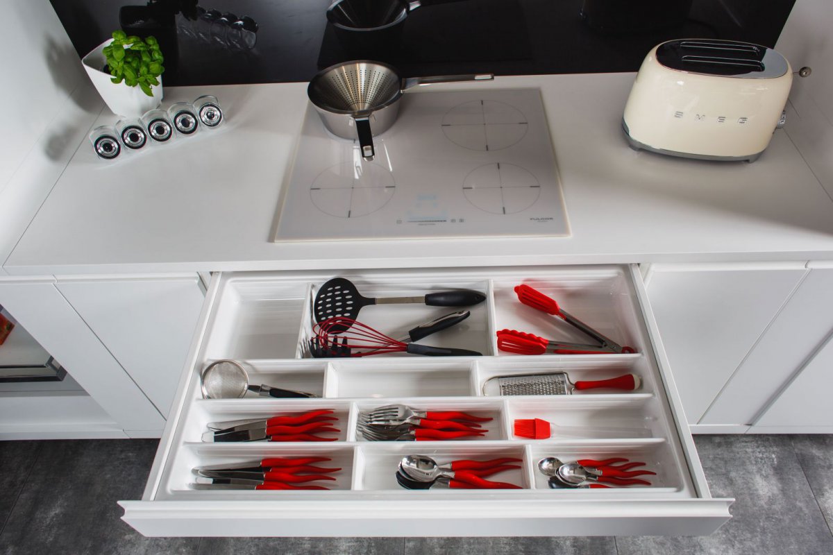 Wkład na sztućce SCOOP II, PEKA