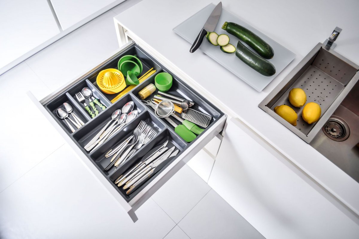 Wkład na sztućce firmy Peka