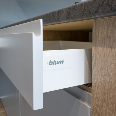 Szuflada Tandembox Antaro biała, niska