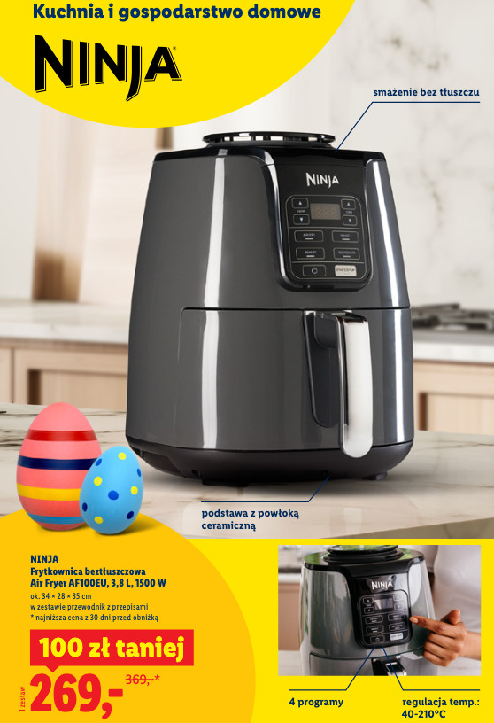 Frytkownica beztłuszczowa w super promocji