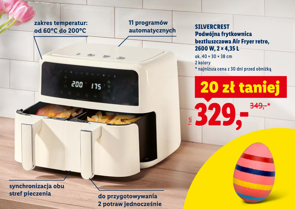 Podwójna frytkownica