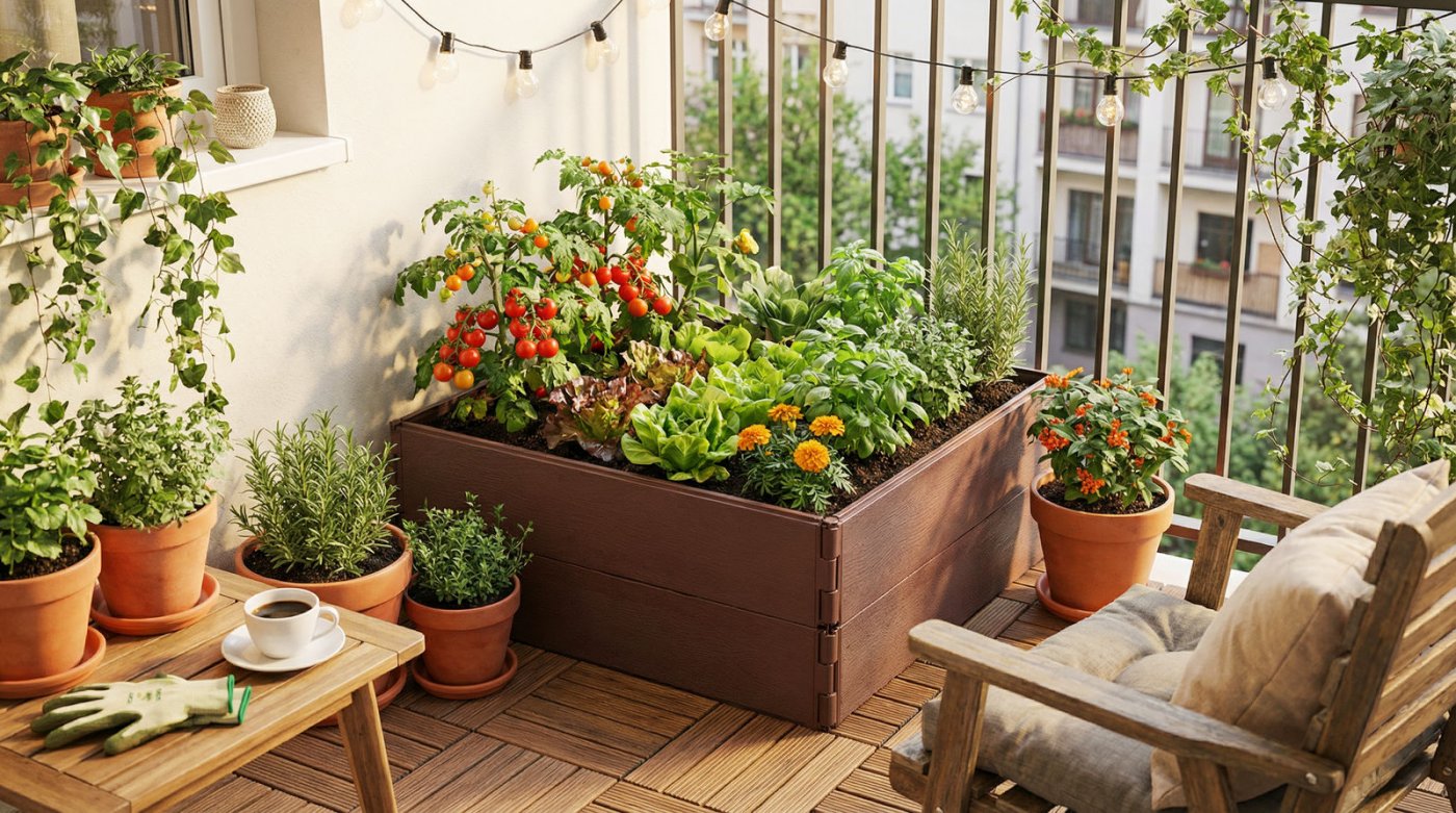 Biedronka rzuca hit za hitem. Ten patent na warzywnik na balkonie to wiosenny sztos